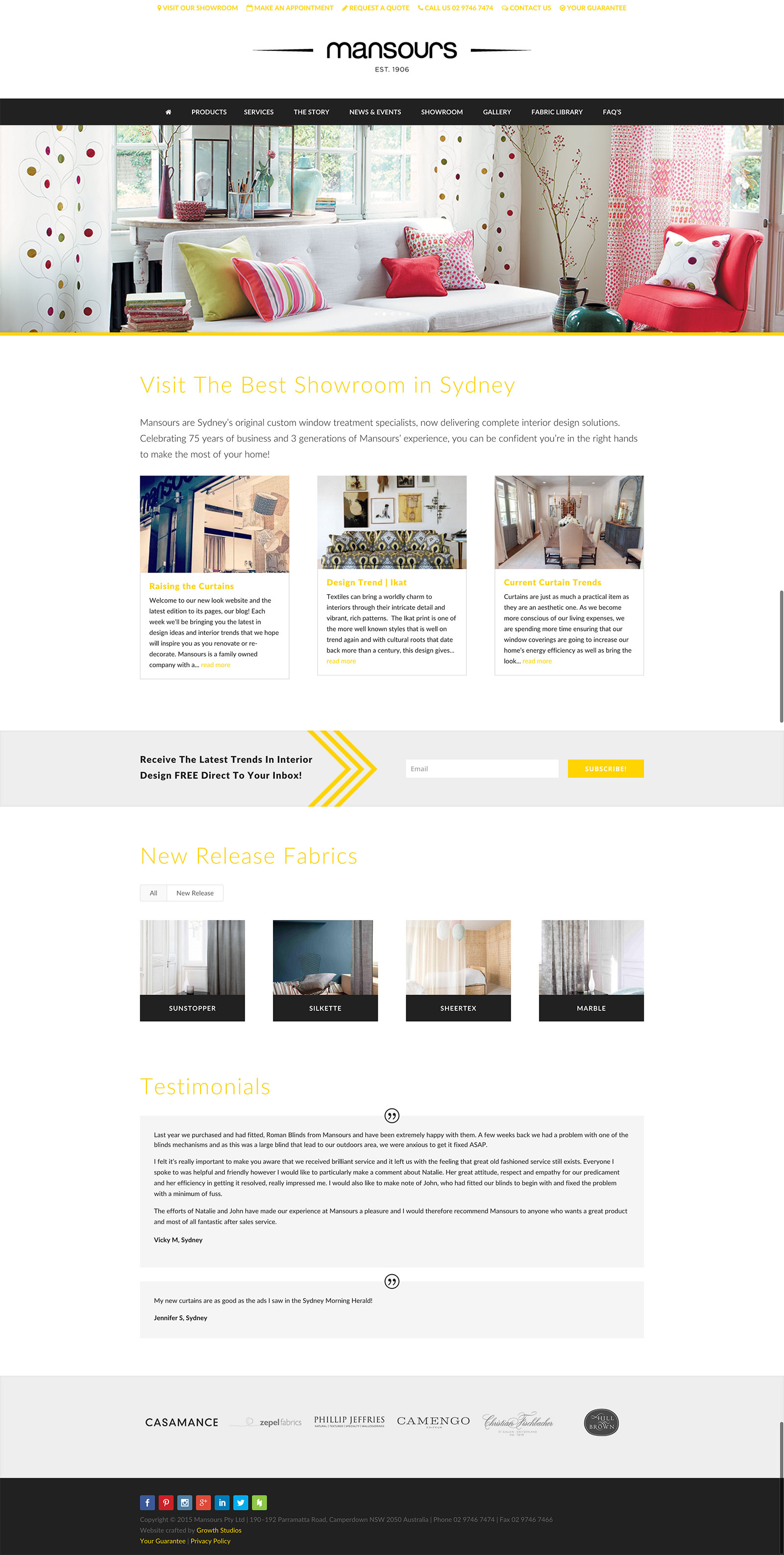 Mansours Website